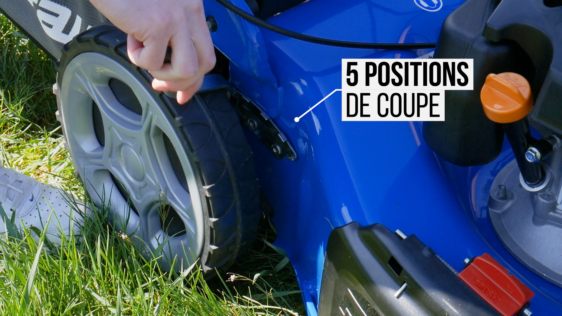 5 positions de coupe